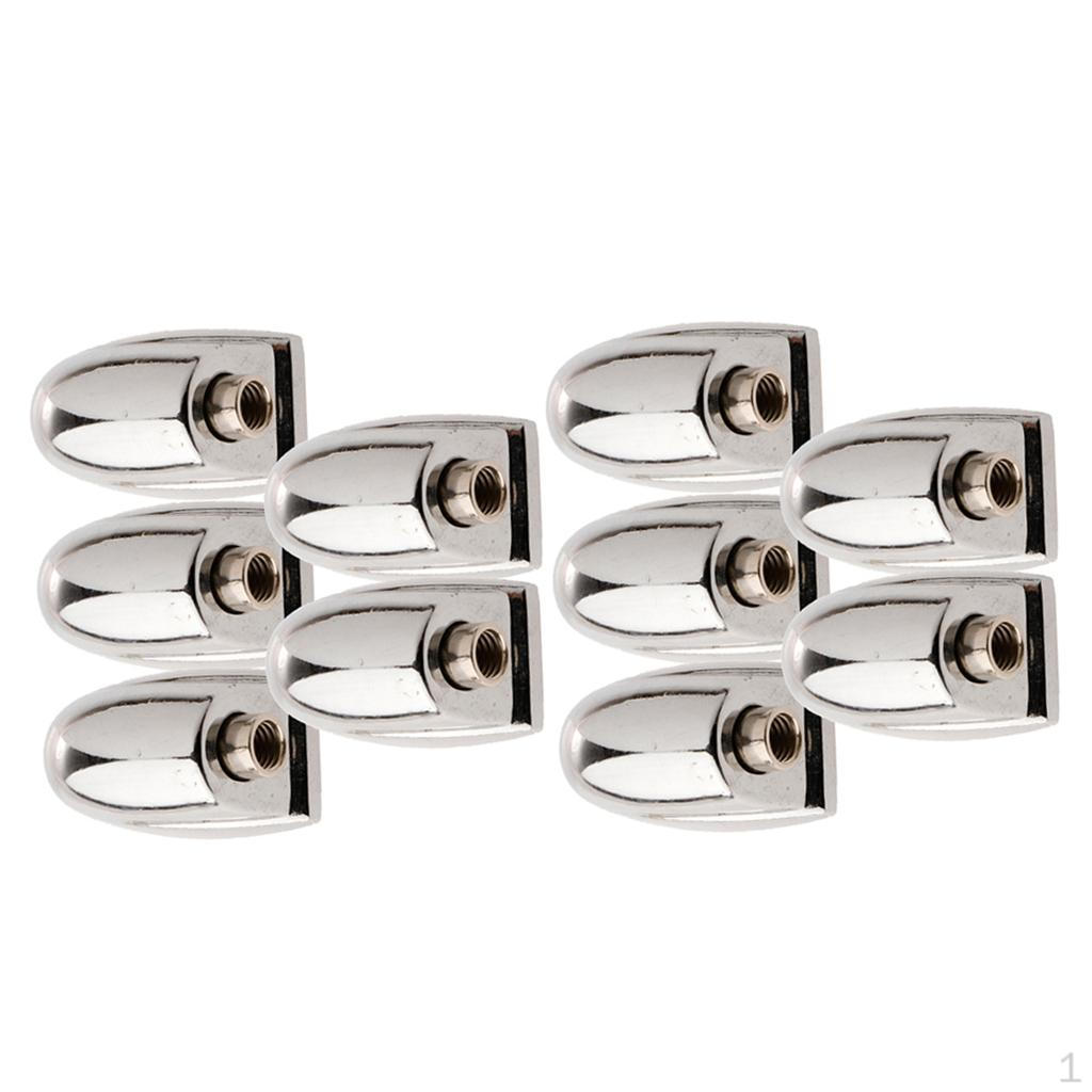 

10 шт. Крюки для барабана Зажим Лаги для малого барабана для набора Запчасти