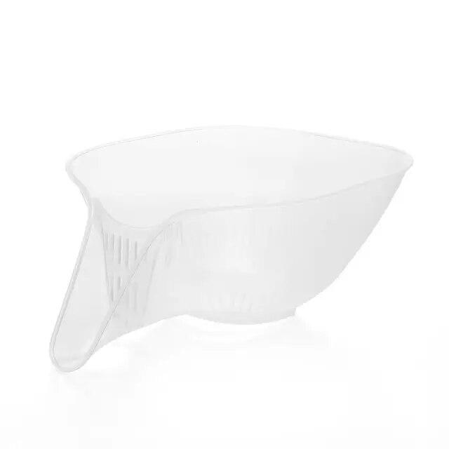 

Пластиковая дренажная корзина, белая/серая многофункциональная раковина для овощей, кухонная креативная фруктовая тарелка, мытье фруктов прозрачный