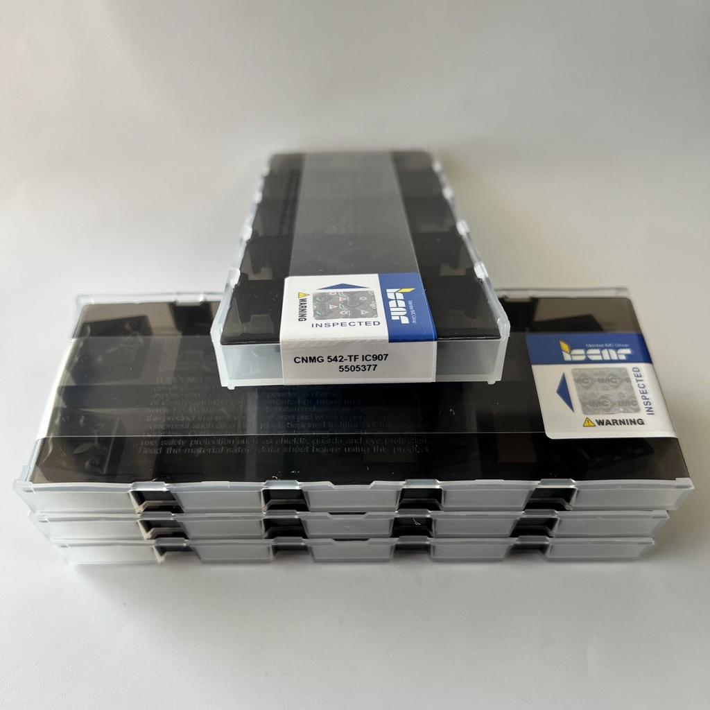 ISCAR / CNMG160608-TF IC907 / Industrial indexable carbide inserts 10 Pcs