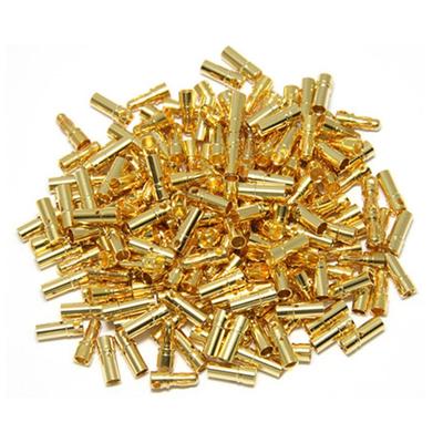 Conectores de Bala Dorados de 3.5mm ShareGoo a Clavijas Banana, Macho/Hembra, para ESCs y Motores (20 pares)