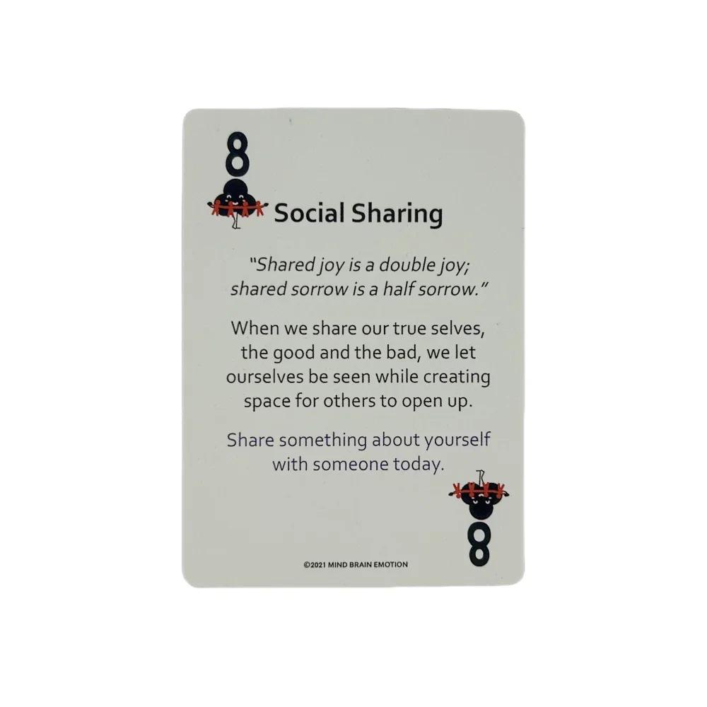 52 Essential Coping Skills Cards: Stress Relief and Party Game