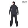 Helly Hansen Rain Black Ocean Size XL Suit, Water-Repellent, Waterproof, Windproof, Cold-Resistant, Breathable, Unisex, Antibacterial, Odor-Resistant,