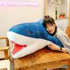 Rainstorm Shark Plush Toy - Marine Life Figure Children's Hug Pillow Birthday Gift Doll