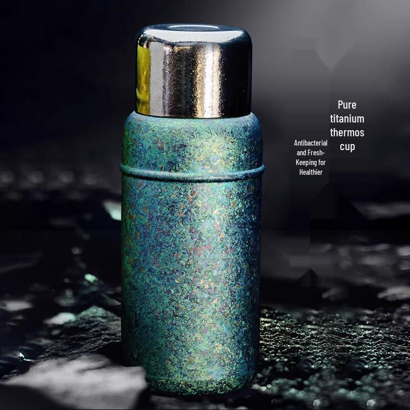 XIMX Pure Titanium Snowflake Travel Pot