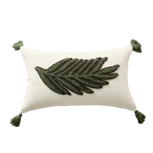 

1PC Christmas Cushion Cover Tufting Pillow Cover for Living Room Sofa Tassel Pillowcase Holiday Decor 45x45/30x50cm