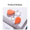 New 10X Jewelry Loupe Foldable Keychain Diamond Jewelers Eye Glass Tool Reading Magnifiers Appraisal of Antiques