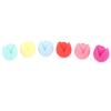 6Pcs Tulip Knitting Needle Savers Silicone Protectors Stoppers End Caps Knitting Accessories Gifts For Knitters