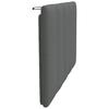 Headboard Cushion  Hanko  Dark Grey 80 cm Fabric