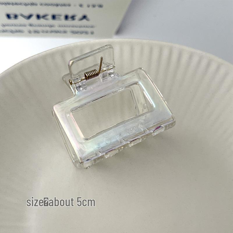 

Прозрачная заколка для волос «Русалочка»: Супер фея Акулий коготь для женщин - Элегантный большой зажим для волос