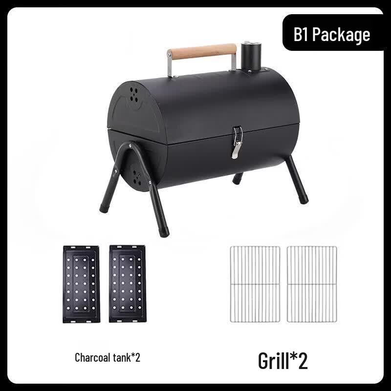 Chaoyou BBQ Grill Net and Carbon Tray Set
