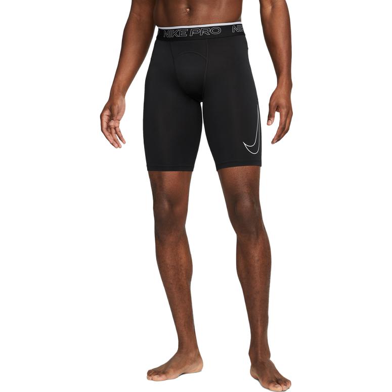 Nike Dri-Fit Letter Print Quick-Dry Training Compression Shorts Men Shorts Black DD1912-010