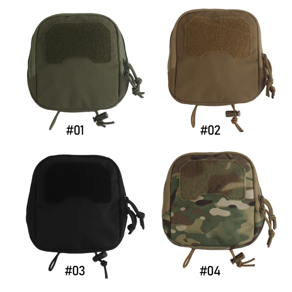 General Purpose Waist Belt Bags 2 Installation Options Small Tactic Pouch Hunting First Aid Tool Pack for Camping Travel Hiking