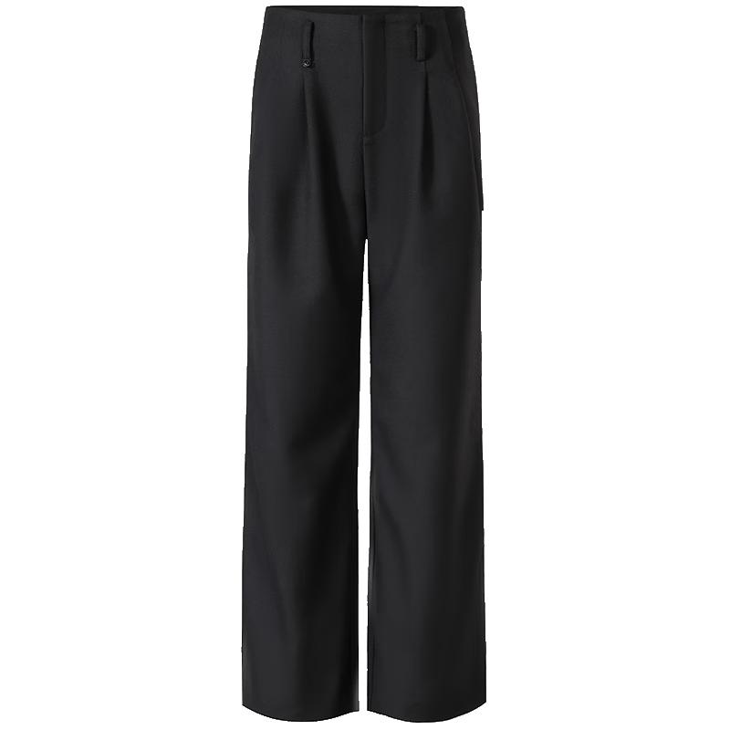 Giovanni Valentino Women's Straight Leg Casual Trousers