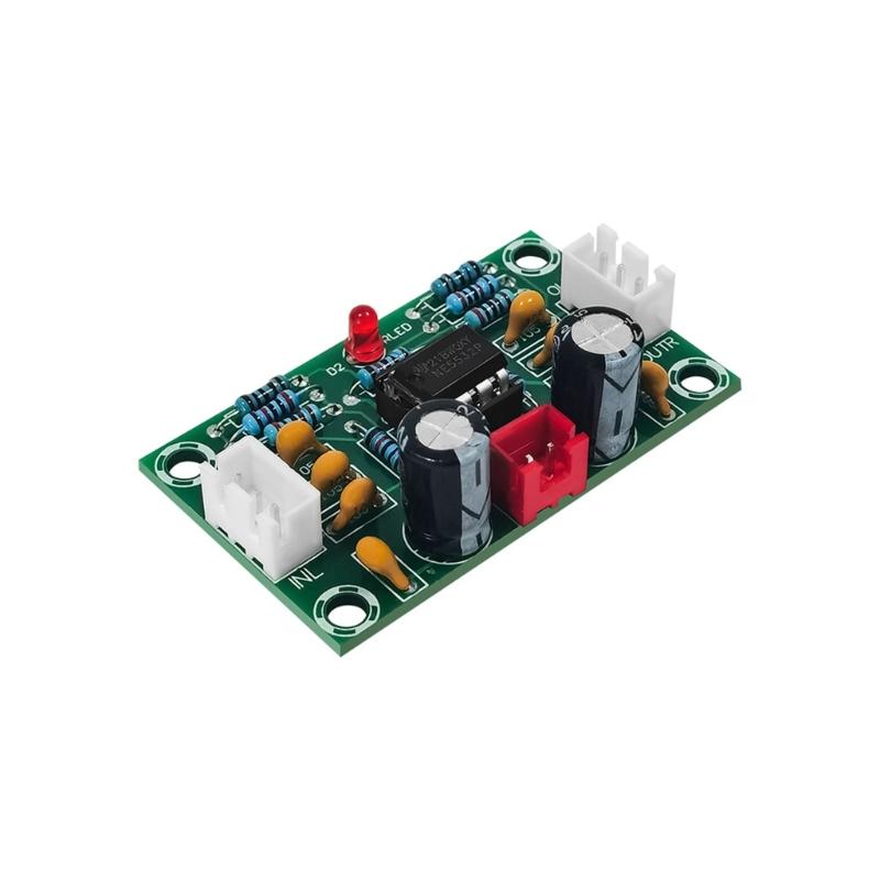 XH-A902 Sound Operational Preamplifier Board Module NE5532 Amplifier Front Panel Digital Tone Board Easy Installation