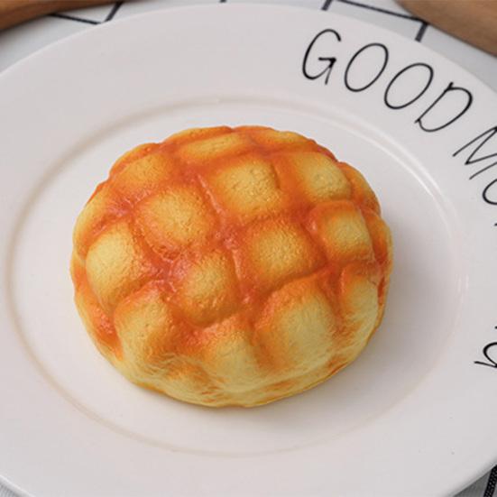 Simulation Bread Squeeze Toy Stress Relief Pineapple Bun Baguette Croissant Toast Sensory Toy