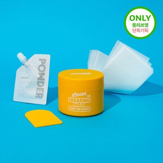 ZIZUSS Sugaring 200g Mini Fit Promotion (+1 Sugaring Card, 5 Sheets, Pre-waxing Powder)