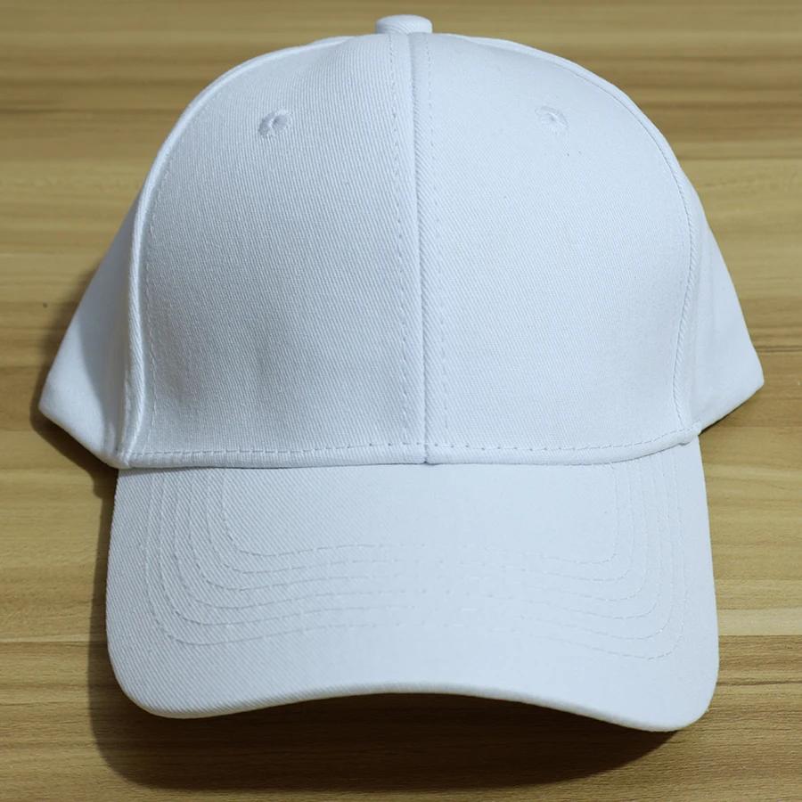 1 Piece Solid Color Baseball Cap for Women Men Cotton Unisex Hats for Casual Outdoor Sunscreen Windproof and Warm Black/White