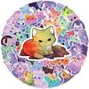 10/30/50pcs Kawaii Cat Aesthetic Stickers Cute Cartoon Decals Laptop Skateboard Phone Scrapbook Funny Decoration Sticker Kid Toy