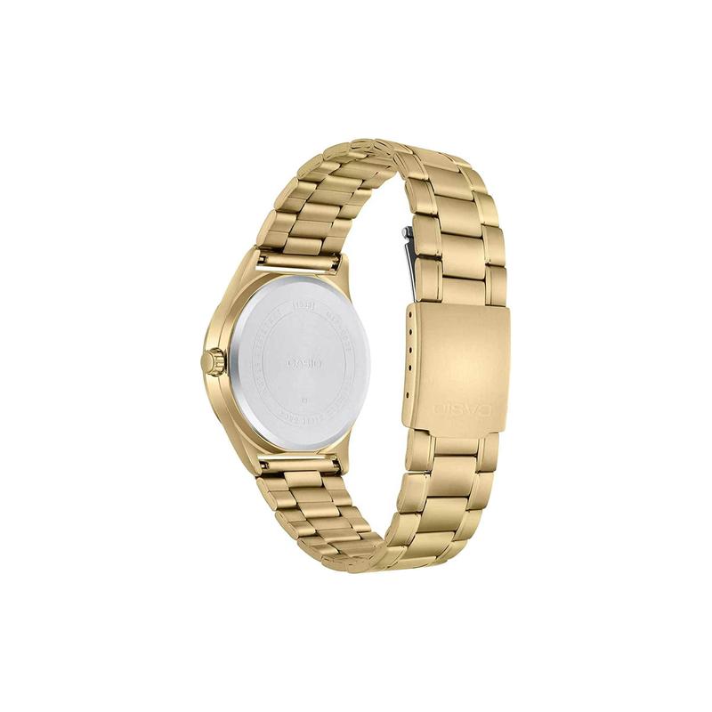 Casio STANDARD Series Business Trend Retro Casual Quartz Movement Stainless Steel Strap Japanese and Korean Watch Men's Watch Golden MTP-V006G-9B