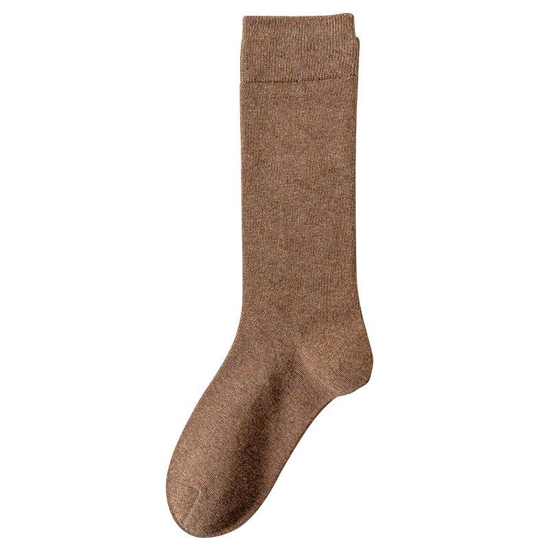 Female Spring and Autumn Cotton Pressure Thin Leg Long Leg Socks
