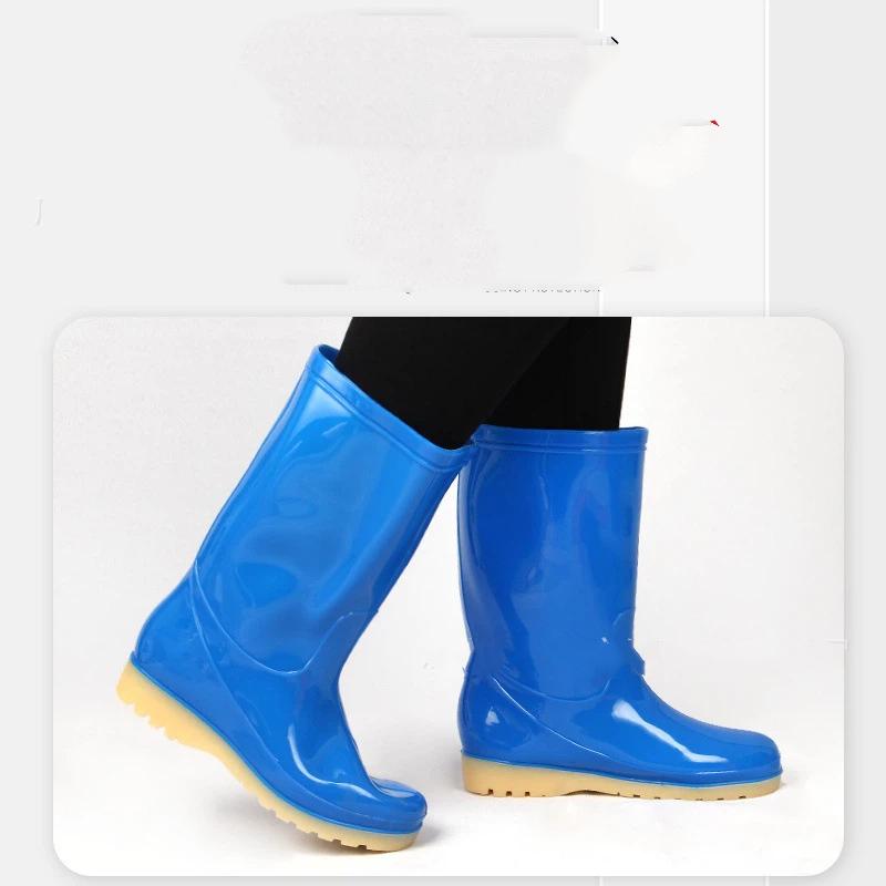 Ladies' Outdoor Anti Slip Wear Resistant Lightweight Comfortable Rain Shoes Rubber Shoes