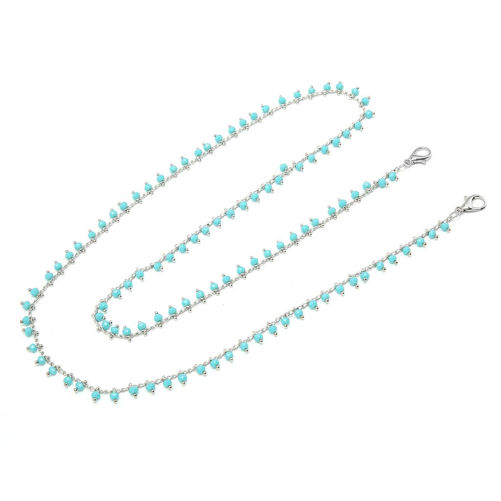 Lanyard Kette Halsband Band Perlen Lanyard Mundschutzhalter Tragbare Brillenbänder