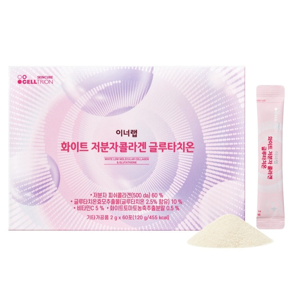 

INNERLAB White Low Molecular Collagen Glutathione 60 Packets