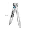 Stainless Steel Nail Clippers Cutter Trimmer Manicure Scissors Thick Hard Toenail Fingernail Pedicure Tools