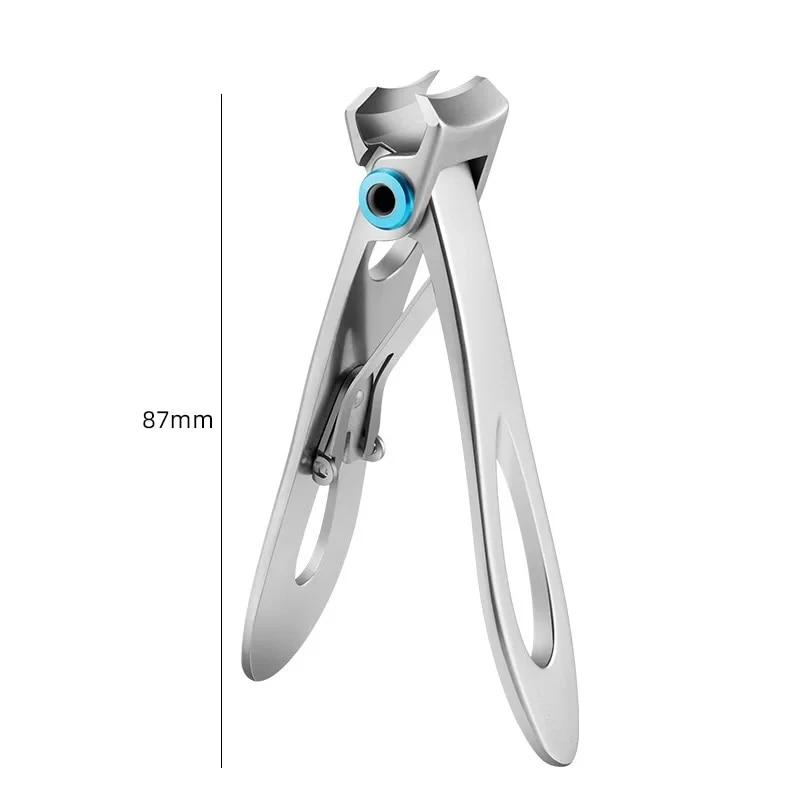 Stainless Steel Nail Clippers Cutter Trimmer Manicure Scissors Thick Hard Toenail Fingernail Pedicure Tools