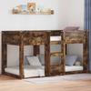 Bunk Bed for Kids Smoked Oak 80 x 200 cm