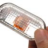 2 Pcs Car Side Marker Turn Signal Light Lens Repeater for VW Golf 4 MK4 1998 - 2006 Caddy 1996-2015 Transporter T5 2003-2015
