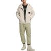 Calvin Klein Minimalist Diamond Quilted Hooded Down Jacket Men Outerwear Off-White J322174-ACF