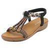 2026 Estate Nuova Versatile Tendenza Moda Sandali Donna Fascia Elastica Leggeri Comodi Sandali Traspiranti Stile Etnico