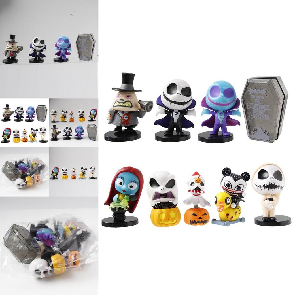 The Nightmare Before Christmas Jack Skellington Character Model With Base Collectors Edition For Holiday Decor