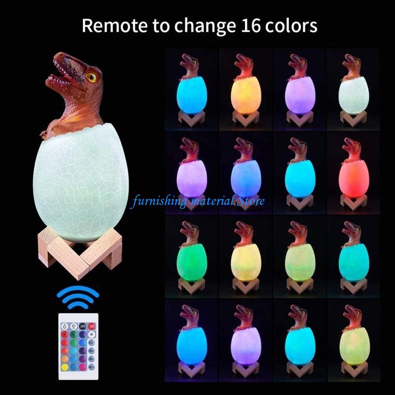 Y5GD Rechargeable Remote Control Bedside Night Lights for Kid Baby Christmas Birthday