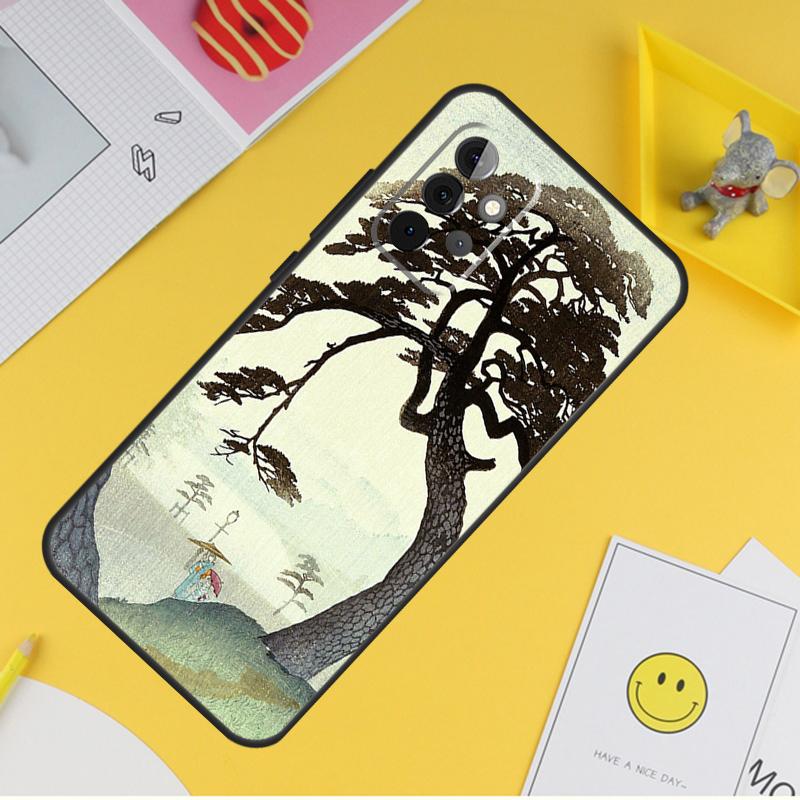 Ukiyo-e Japanese Style Art Case For Samsung Galaxy A16 A26 A36 A56 A06 A55 A35 A15 A53 A32 A52 A33 A13 A14 A34 A54 A17