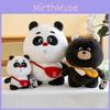 Bear Bamboo Panda Plush Toy Cartoon Stuffed Animal Doll Cute Kids Birthday Gift