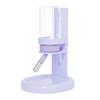 120ml Hamster Water Bottle No Drip Adjustable Small Animal Water Dispenser Solid Color with Stand Holder Automatic Feeder