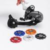 11T Bicycle Rear Derailleur Wheel Ceramic Bearing Pulley Al7075 Road Bike Guide Roller Idler