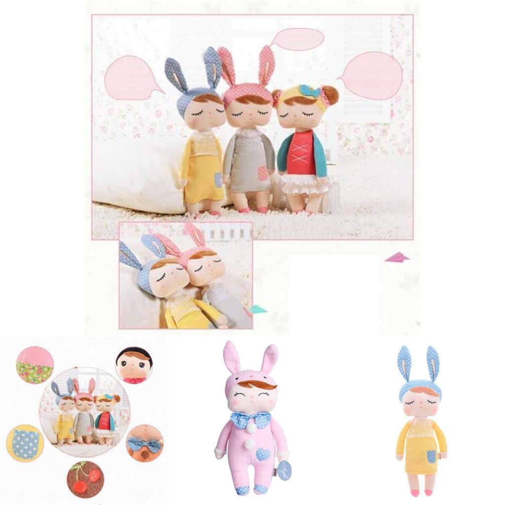 Soft And Cuddly Metoo Angela Plush Toy Bunny Stuffed Doll Perfect For Baby And Newborns