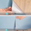Morandi Solid Color Self-Adhesive Chinese Style Wall Stickers for Dorms and Bedrooms