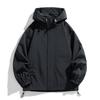 American Solid Color Jacket for Men's Spring New Trendy Loose Versatile Sports Jacket