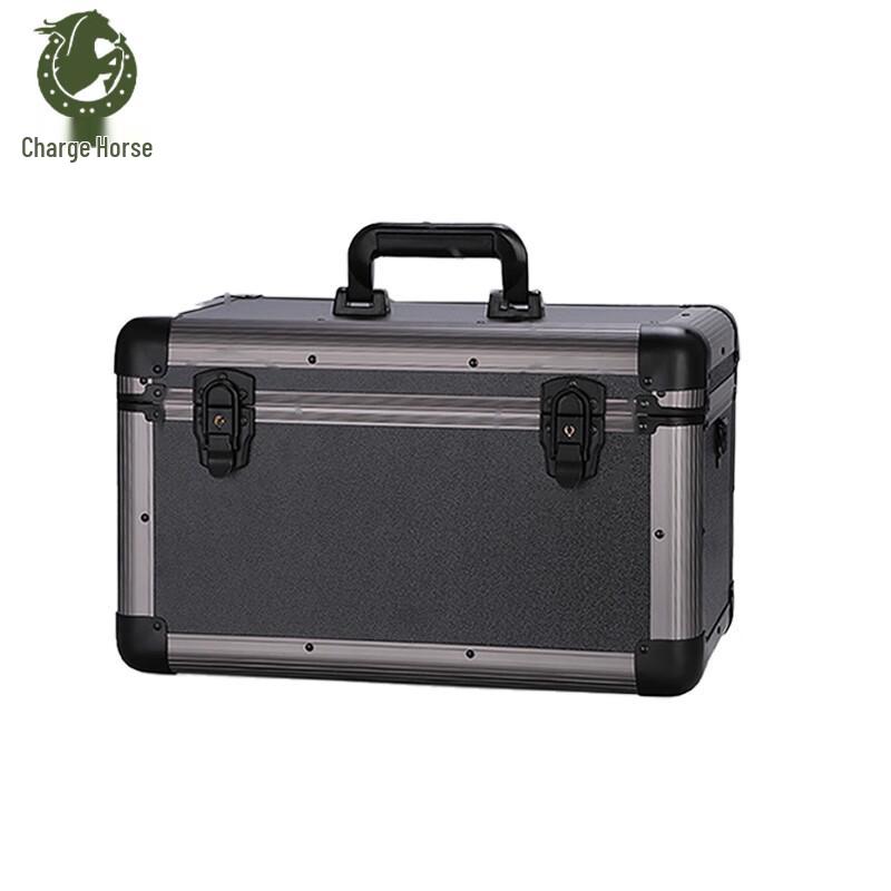 Chongfengju Aluminum Alloy Portable Storage Box with Lock