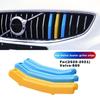 For Volvo S60 2020-2024 3-Color Front Bumper Mesh Grille Grill Strip Cover Trim