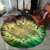 Mandala Bohemia Round Carpet Area Rug Living Room Bedroom Geometric Ethnic Vintage Anti-slip Doormat Floor Mat Dropshipping