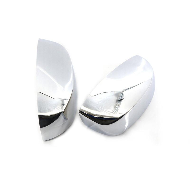 Chrome Clip-on Door Mirror Shell Cap Side Rearview Cover For GMC Yukon XL 1500 2500 2007 - 2013 For Chevrolet Suburban 1500 2500