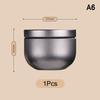1/5Pcs Portable Tea Canister Mini Empty Pot Tea Box Candy Round Cans Thickened Iron Herb Sealing Jar Spice Storage Organizer