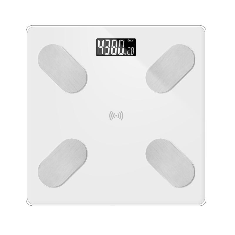 Bluetooth Rechargeable Smart Body Scale for Women - High-Precision, Connects to Phone