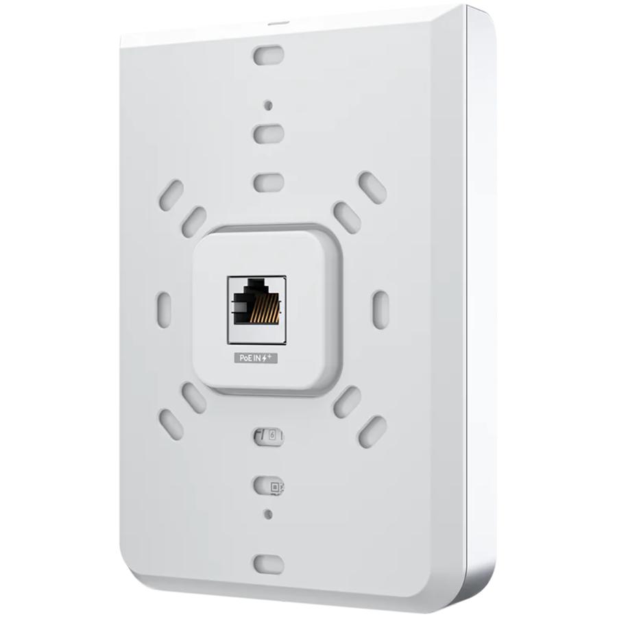 UBIQUITI UniFi U6 Access Point, In-Wall, Wi-Fi 6 AX5400 5x GE