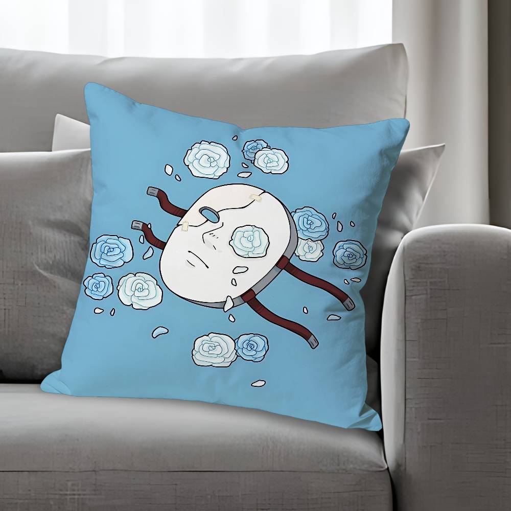 Game SSallys FFace Anime Celebrity Merchandise AllMatch Printed Pillow Case Sofa Car Office Room Decoration Protector